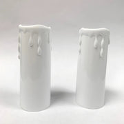 White & Cream Candle Light Drip Tubes